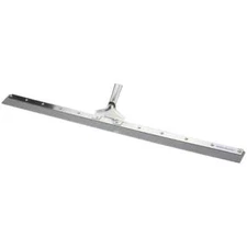 PRO SOURCE Gray 36" Wide Rubber Blade Floor Squeegee, Tapered Handle Connection