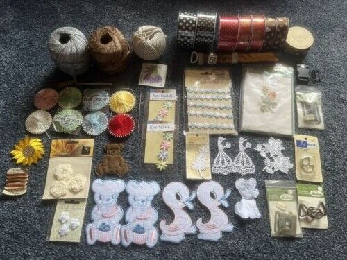 Bulk Lot Sewing/Craft/Crochet Supplies