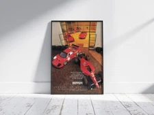 Ferrari F40 Formula One Vintage Retro Advert Poster Art Print Perfect for Home