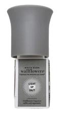 Bath Body Works Gray Flare Light Up Wallflowers Plug in Unit Grey Nightlight New