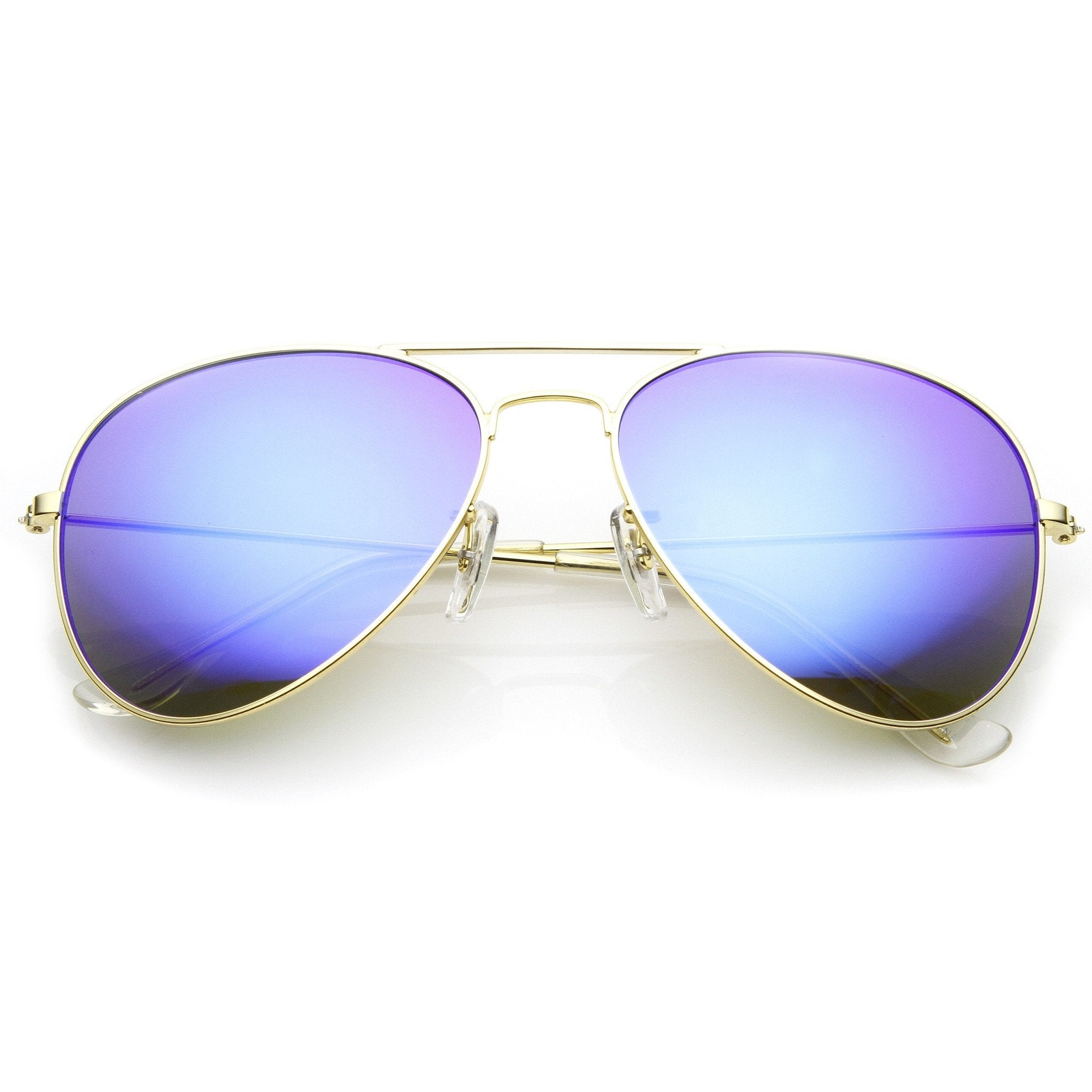 Aviator Sunglasses Vintage Mirror Lens New Men Women Fashion Frame Retro Pilot-image