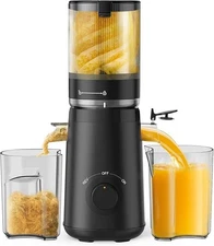 TUUMIIST Cold Press Slow Juicer # TM-580SJ - 300W, 120V w/ 5.3" Feed Chute