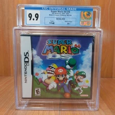 factory sealed CGC 9.9 A++ Gem MINTY Super Mario 64 DS 1st Print lot NO wata vga
