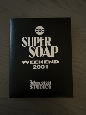ABC Super Soap Weekend 2001 Disney-MGM Studios Autographed  Full Cast Signatures
