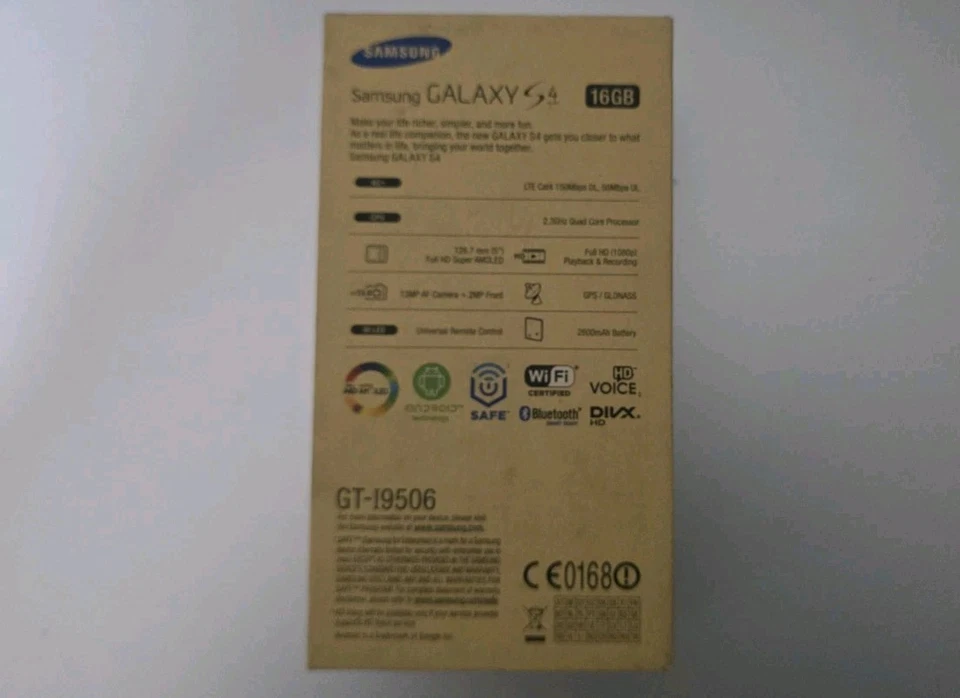 Samsung Galaxy S4 - 16 GB - White Frost (Unlocked) SEALED NEW RARE - Image 3 of 3