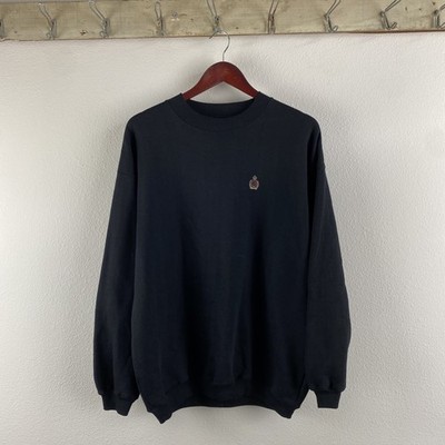1990s Black Bugle Boy Sweatshirt Large