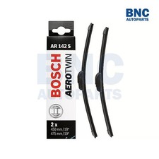 Set spazzole tergicristallo anteriori Bosch Aerotwin adatte a Fiat 124 Spider 2016-2019