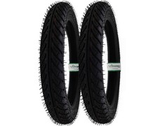 2x Tires Speedway Cobra F1 2.75-17 49P TL for Honda NSR Kymco K-Pipe