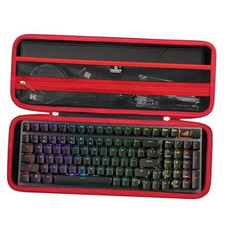 Hard Storage Case for ASUS ROG Strix Scope II 96 Wireless Gaming Black  Red