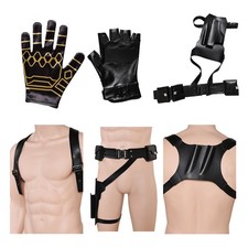 Bucky Barnes Back Strap Waistbelt Gloves Carnival Cosplay Costume Accessories