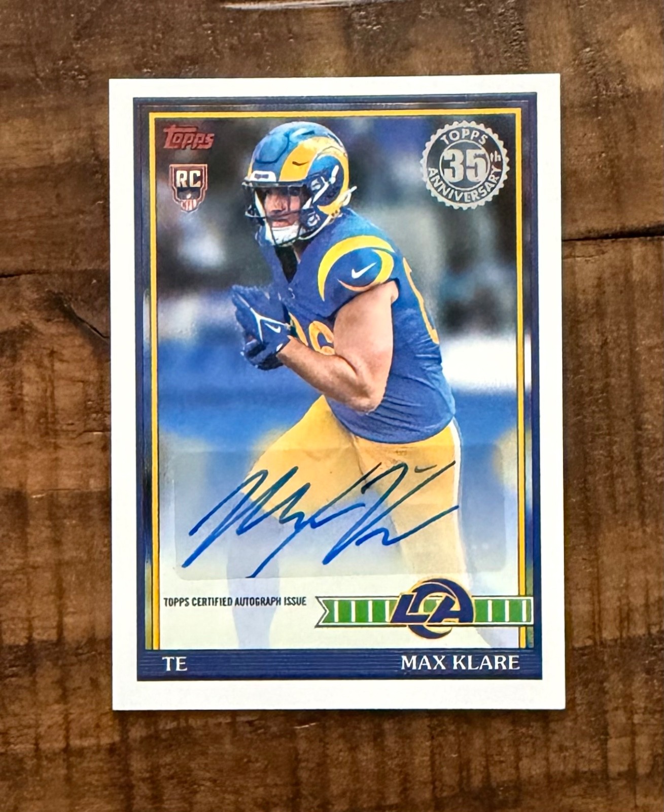 🏈 MAX KLARE 2026 TOPPS FLAGSHIP 1991 AUTOGRAPHS ROOKIE AUTOGRAPH RC AUTO 🏈