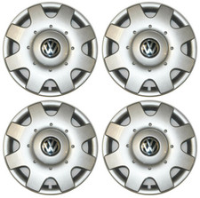 VW TOURAN 1T Enjoliveur Set 16" 4pcs 1T0071456A NOUVEAU ORIGINE