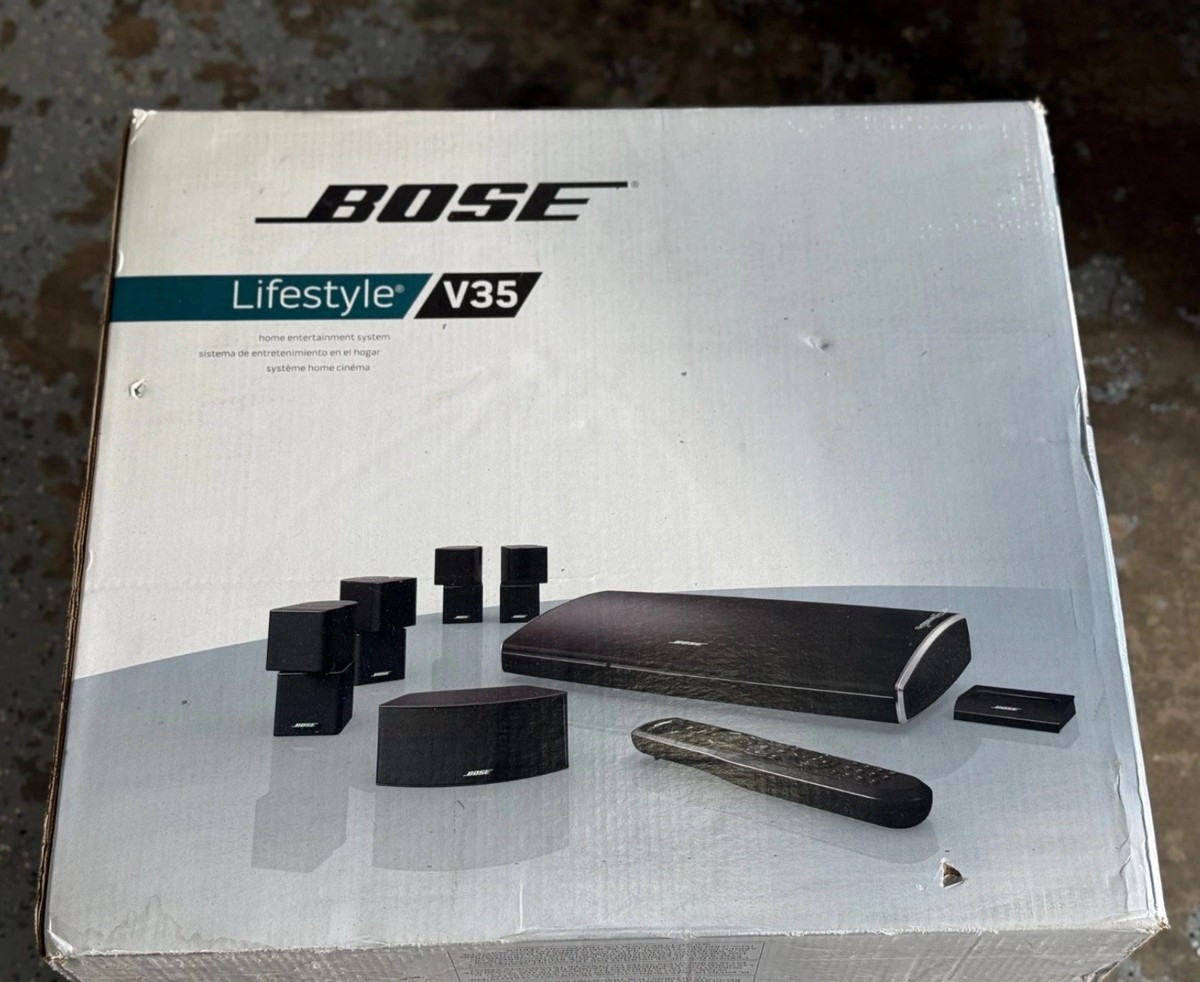 Bose Lifestyle V35 With Jewel Speakers. Brand New In Box. Black