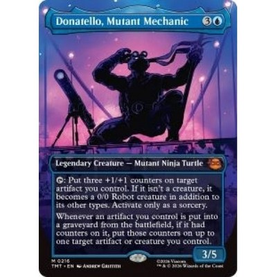 DONATELLO, MUTANT MECHANIC (BORDERLESS) (216) Teenage Mutant Ninja