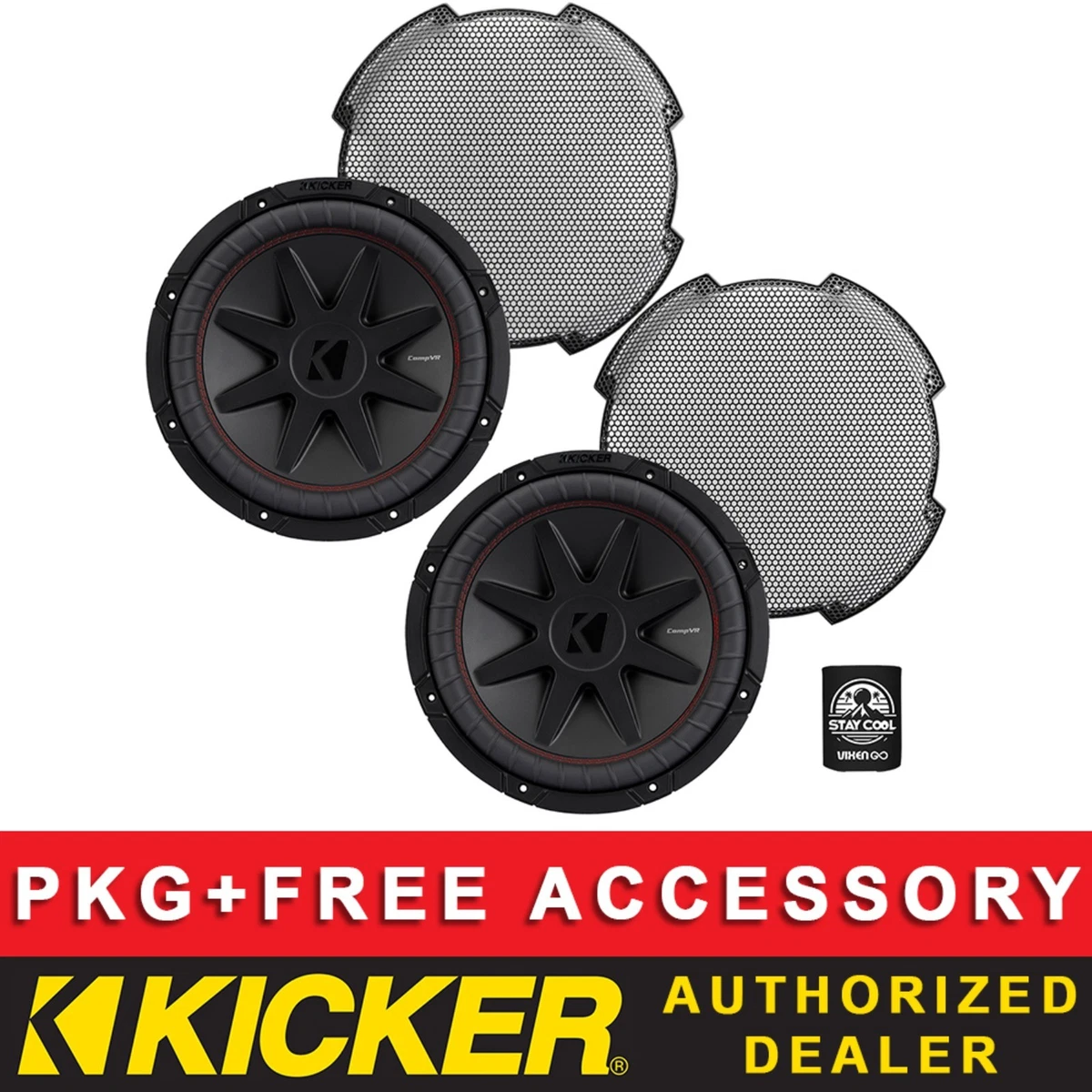 Kicker CVR 12 Inch Car Subwoofers for sale - eBay