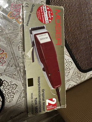Moser 1400 Professional Barber Hair Clippers 110V US Market, Made in Germany