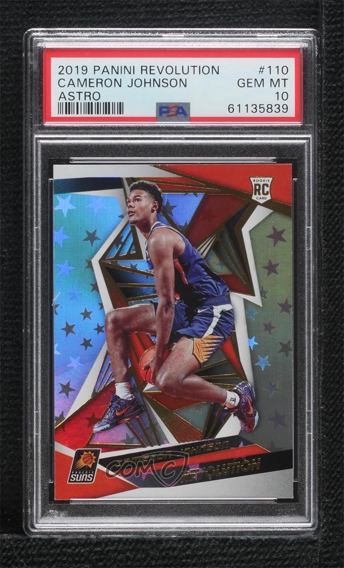 2019 Revolution Rookies Astro Cameron Johnson #110 PSA 10 GEM MT Rookie RC 02sw