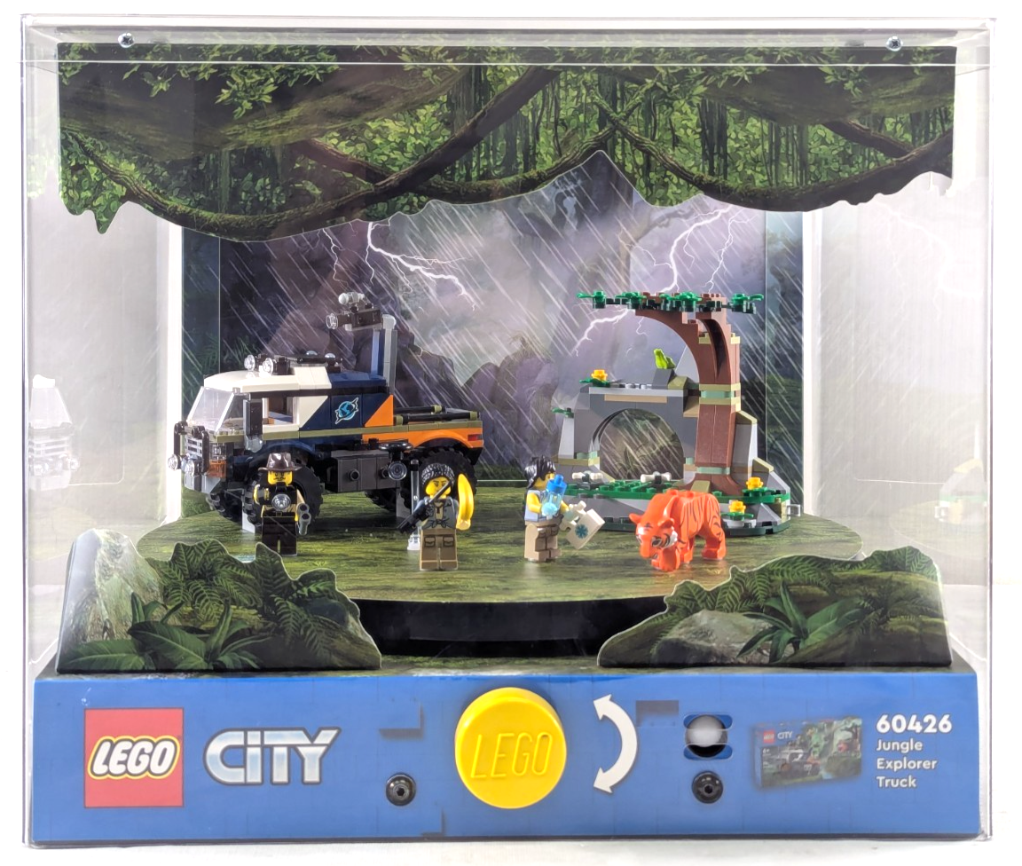 See Details* LEGO City Jungle Explorer Truck Set #60426 Spinning See Details* LEGO City Jungle Explorer Truck Set #60426 Spinning