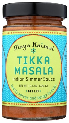 Tikka Masala Simmer Sauce Maya Kaimal 12.5 oz