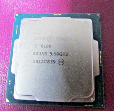 SR3N5   Intel Core i3-8100 3.6 GHz LGA 1151 Desktop CPU Processor SR3N5