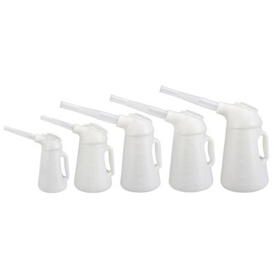 Oil Measuring Jugs with Pouring Flexible for Automotive Garage Car Traveling