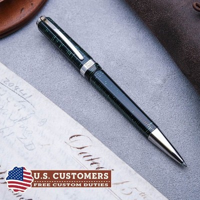 Visconti   Wall Street Green Celluloid - Ballpoint