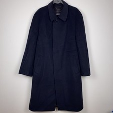 Hochwertiger Odermark Herrenmantel 100% Finest Kaschmir 56 Dunkel Blau Top Neuw