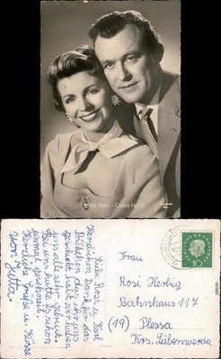 Erica Beer - Claus Holm  DEFA-Filmen ''Der Glockengießer von Tirol'' 1960