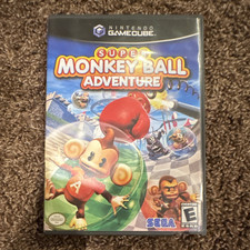 SEGA Super Monkey Ball Adventure Nintendo GameCube NTSC-U/C E Manual Included