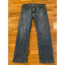 Levi Strauss Co 559 Jeans Mens W34 L30 Blue Denim Straight Fit Casual Pants