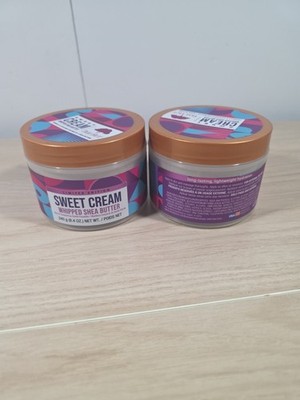 Tree Hut Sweet Cream Whipped Shea Body Butter 8.4 oz Duo 2 Pack Limited Edition