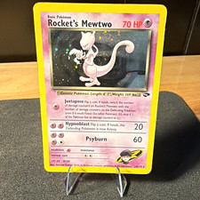 Wotc Rocket's Mewtwo gym challenge 14/132 2000 English Holo Rare 70 HP Pokemon on eBay