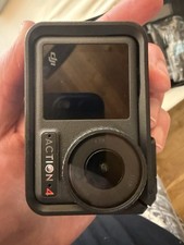 DJI Osmo Action 4 4K Waterproof Action Camera Black w/ Case  Accessories