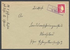 720877) DR Blg. mit Ra2 Stpl. Suschen Kr. Ostrowo Wartheland Posen
