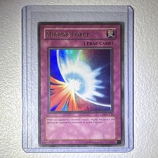 【ARS10】faded 北米版 聖なるバリア-ミラーフォース- mrd-138 Mirror Force MRD-138 Prices | YuGiOh Metal Raiders | YuGiOh Cards