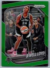2025 Panini Prizm WNBA JEWELL LOYD Green Prizm #57 Aces