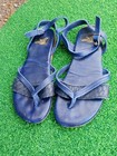 Freebird Rare BLUE Sandals Womens Leather Distressed SZ.6 — photo 5