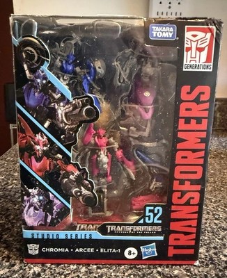 Transformers Studio Series 52 Chromia Arcee Elita-1 Action Figure New Free Ship