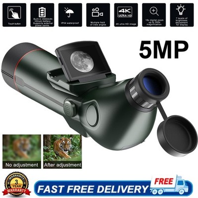 SPX5-80 300mm 350X 5MP 4K Astronomical Telescope IP54 with Dual Screens NEW