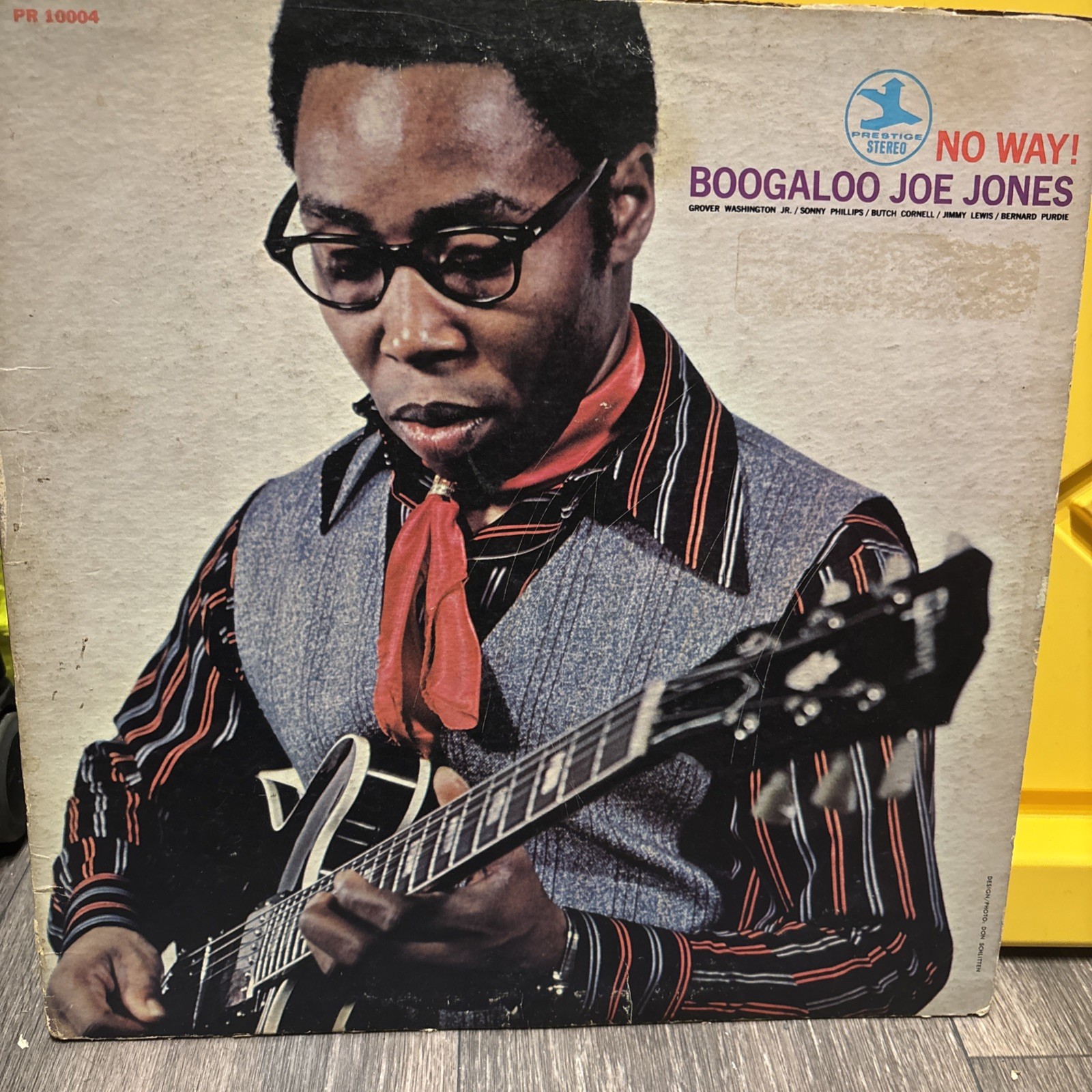 Boogaloo Joe Jones No Way! Vinyl LP OG US 1971 Press VG+/VG Soul-Jazz-Funk