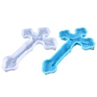 Cross Silicone Resin Molds Crucifix Wall Cross Party Supplies Epoxy Mold for
