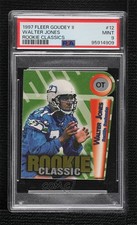 1997 Fleer Goudey II Rookie Classic Walter Jones #12RC PSA 9 MINT HOF 0e2x
