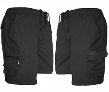 Mens Cargo Shorts Elasticated Casual Summer Half Pants KING BIG SIZES M - 6XL