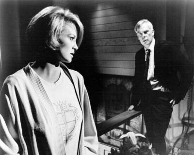 Point Blank Angie Dickinson in scene with Lee Marvin 8x10 photo
