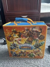 Skylanders Case And Game Set With Some characters And Portal Included