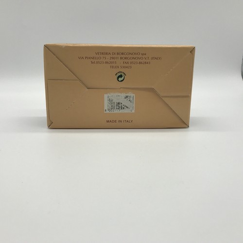 Juego de candelabros de cristal vintage Borgonovo Queen nuevo caja abierta - Imagen 9 de 9