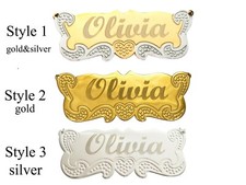 Personalize Necklace - Gold Name Necklace - Name Necklace - Dainty Name Necklace