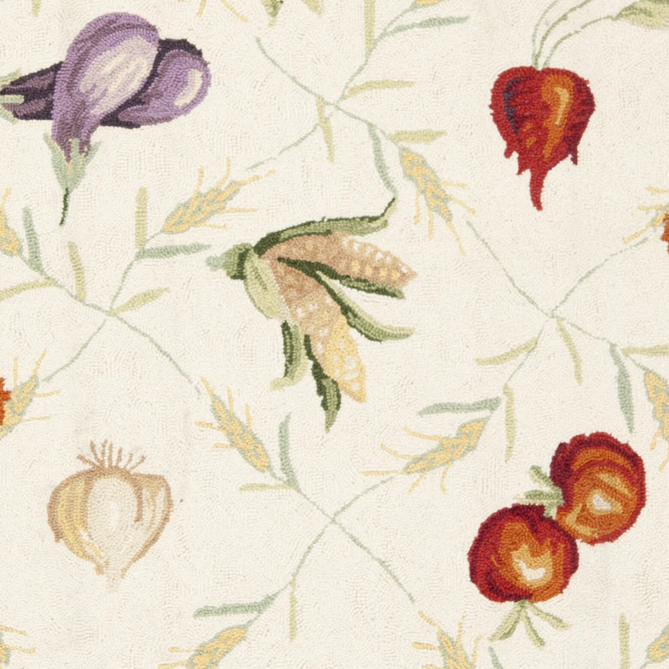 Safavieh Chelsea IVORY / BLACK 7'-6" X 9'-6" Oval Area Rug - HK94A-8OV - Image 3 of 3