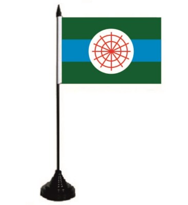 Tischflagge Clinton City (Iowa) Tischfahne Fahne Flagge 10 x 15 cm 