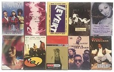 Cassette Tape Singles Lot Of 10 Various Artists Sealed Collection Of  90s Music